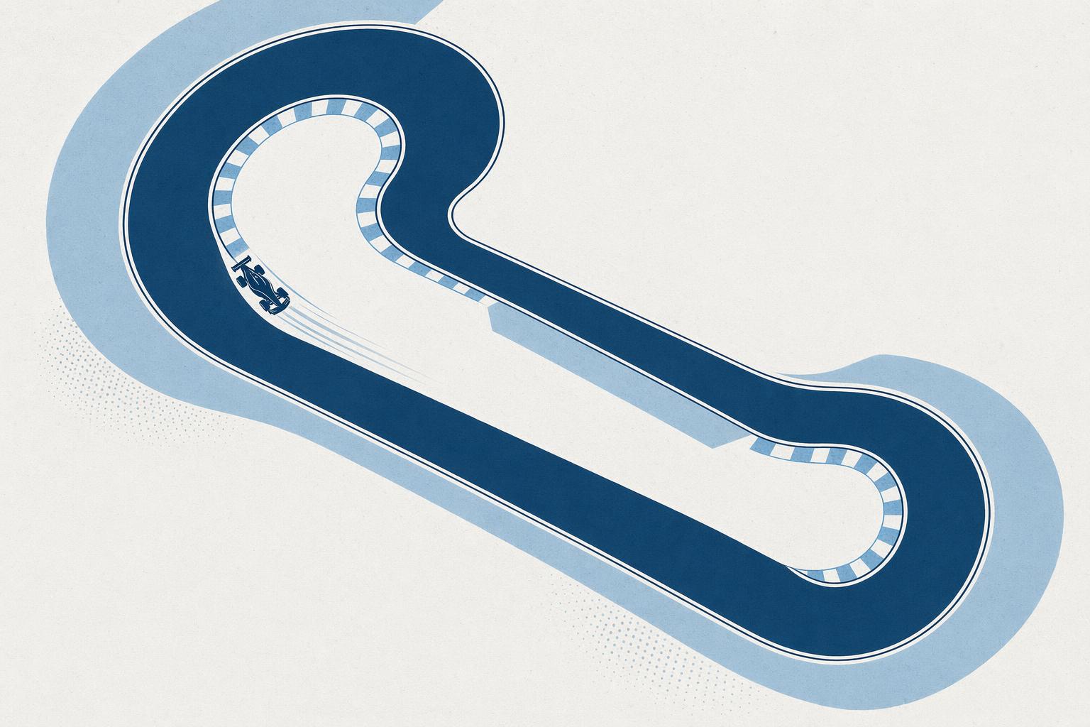 Formula 1 — editorial vector